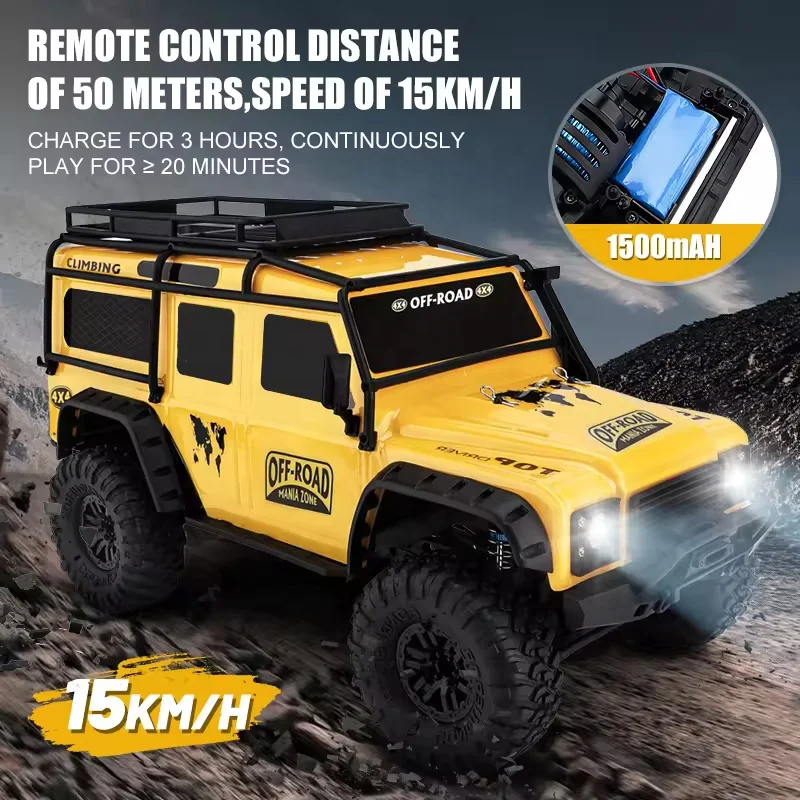 HB Toys ZP1005 Land Rover Defender | 1:10 Scale | Crawler image 13