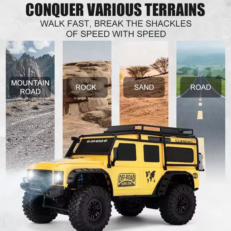 HB Toys ZP1005 Land Rover Defender | 1:10 Scale | Crawler image 14