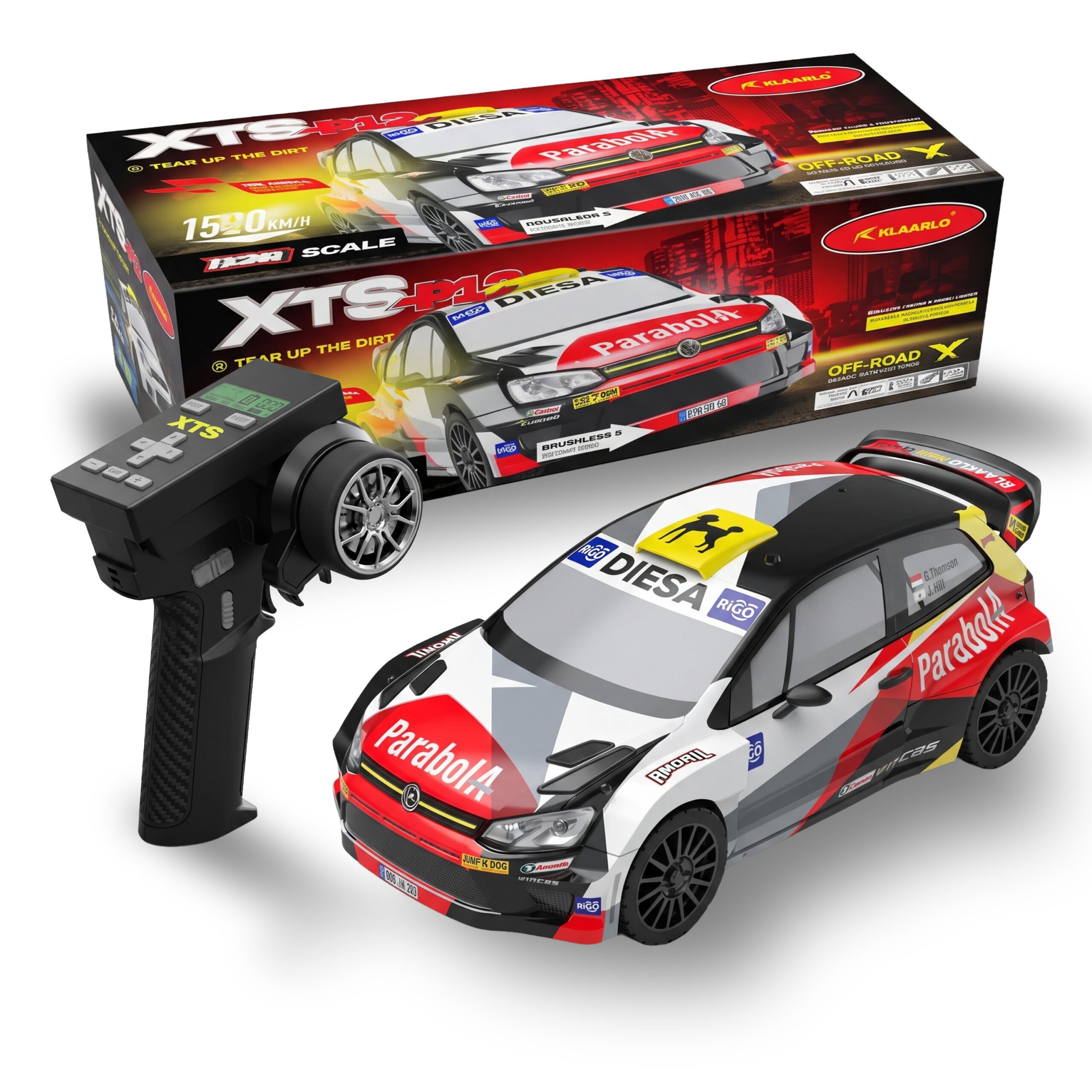 Rlaarlo XTS-P12 | 1:12 Scale | Rally Car