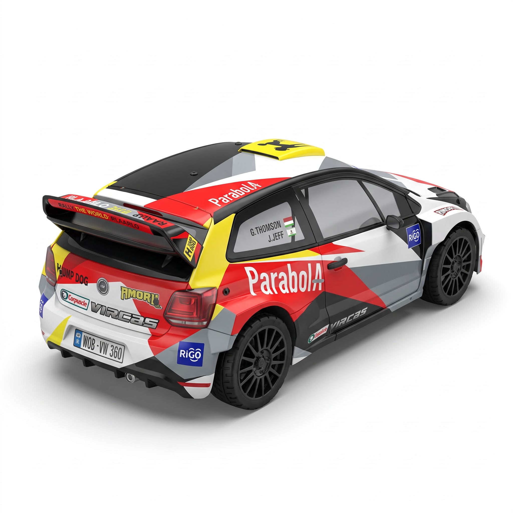 Rlaarlo XTS-P12 | 1:12 Scale | Rally Car image 8