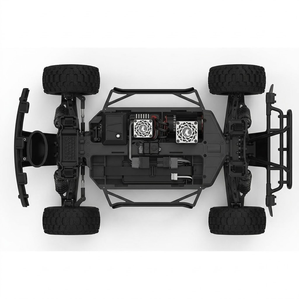UDI RC 1/12 Sierra UD1203 | 1:12 Scale | Short Course Truck image 8