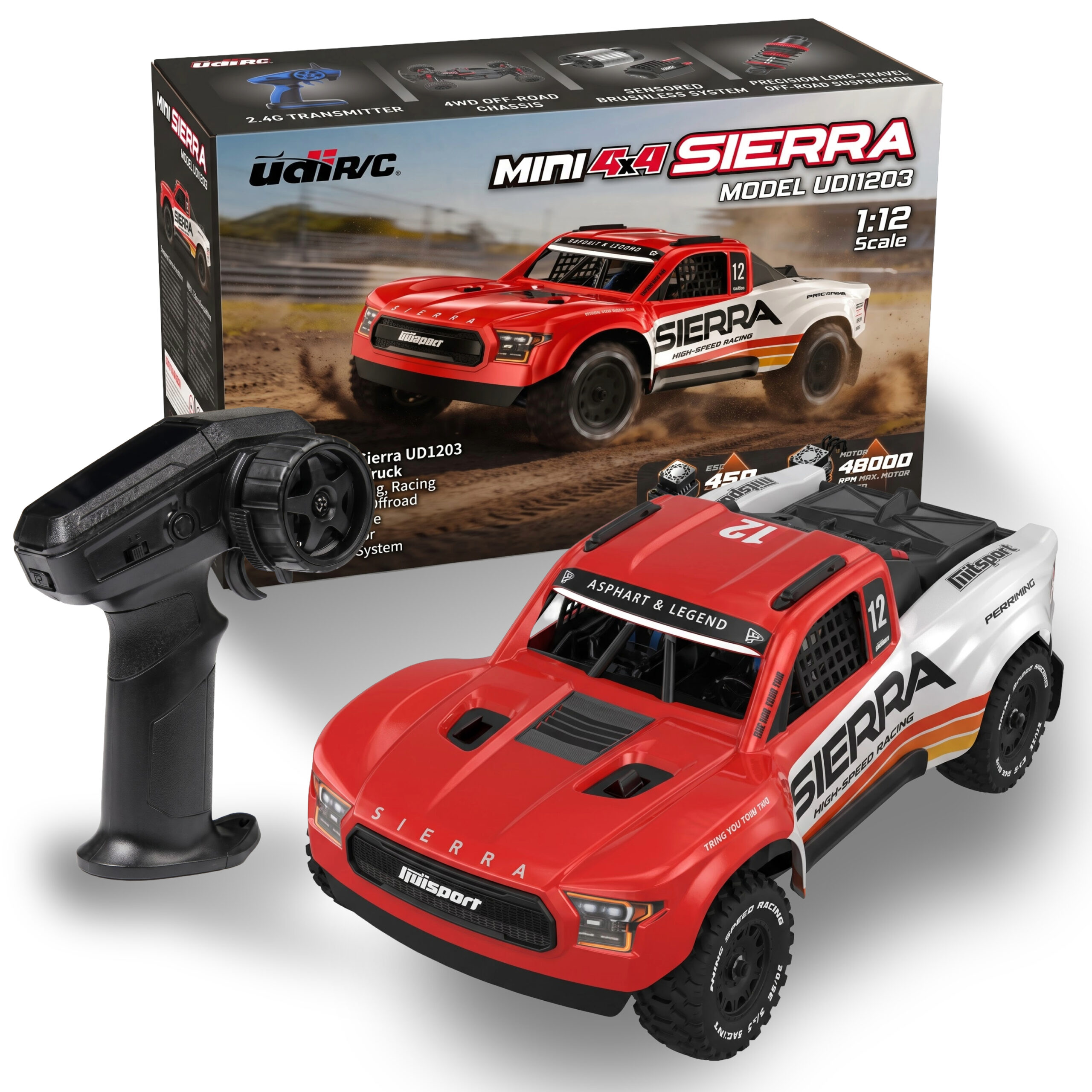 UDI RC 1/12 Sierra UD1203 | 1:12 Scale | Short Course Truck