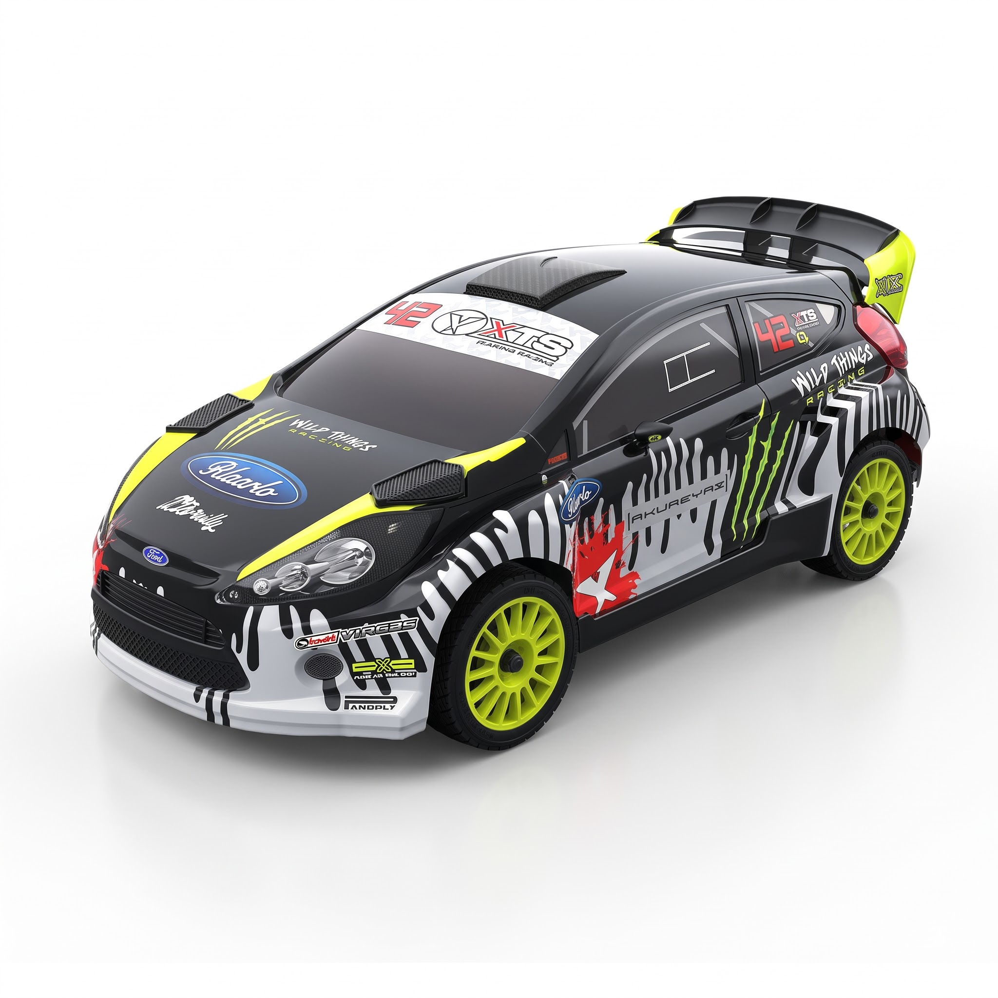 Rlaarlo XTS-F10 (Metal Brushless Version) | 1:10 Scale | Rally Car image 11