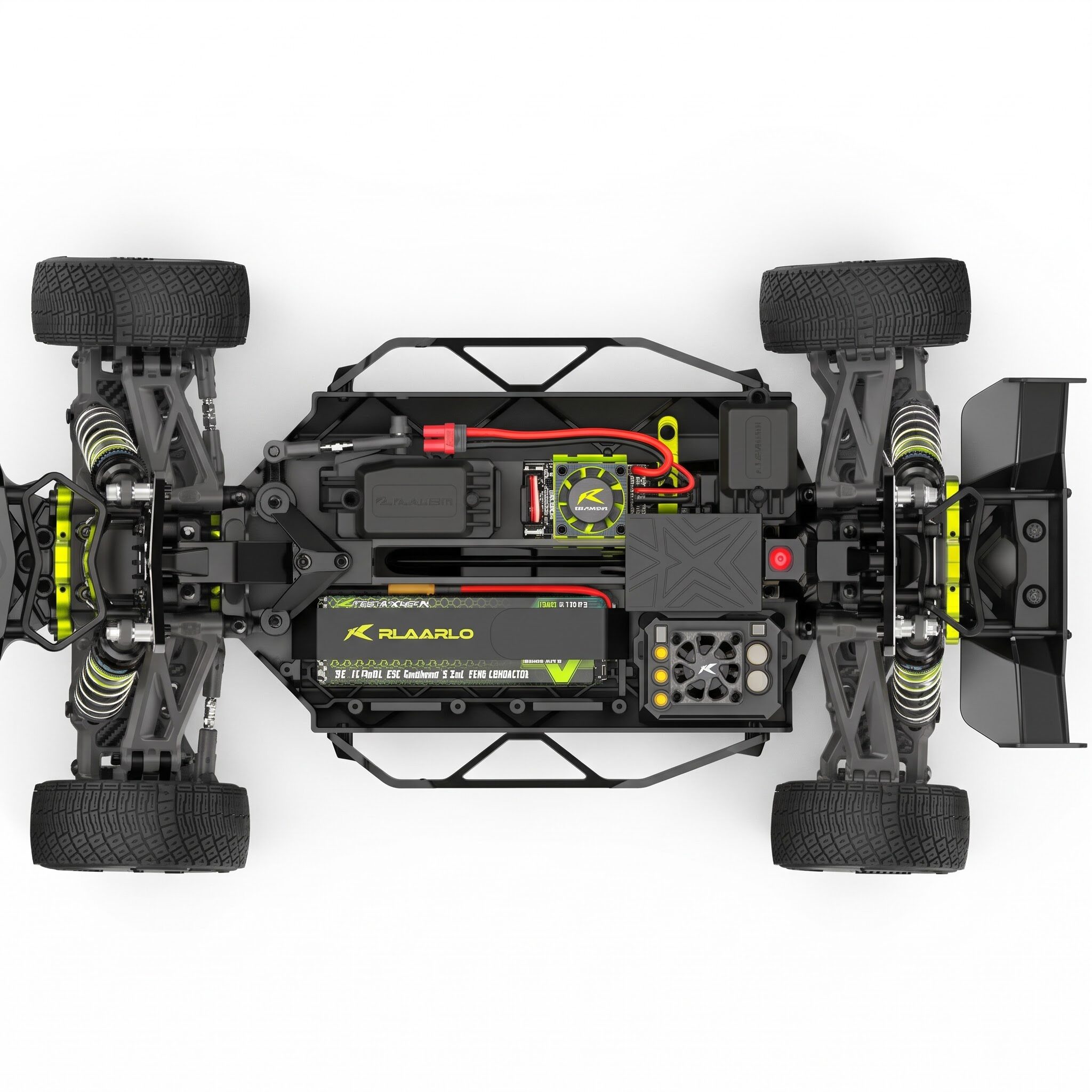Rlaarlo XTS-F10 (Metal Brushless Version) | 1:10 Scale | Rally Car image 5