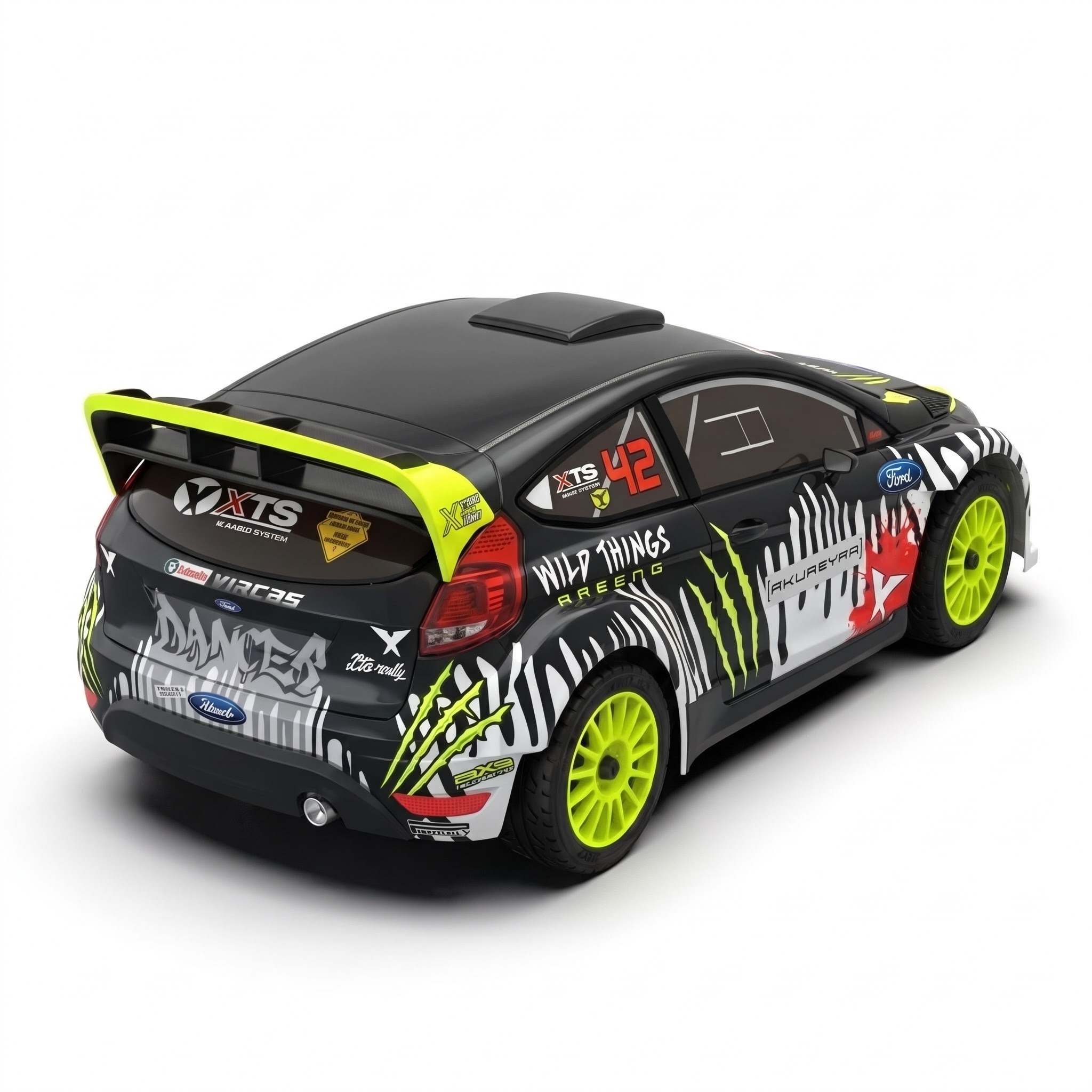 Rlaarlo XTS-F10 (Metal Brushless Version) | 1:10 Scale | Rally Car image 8