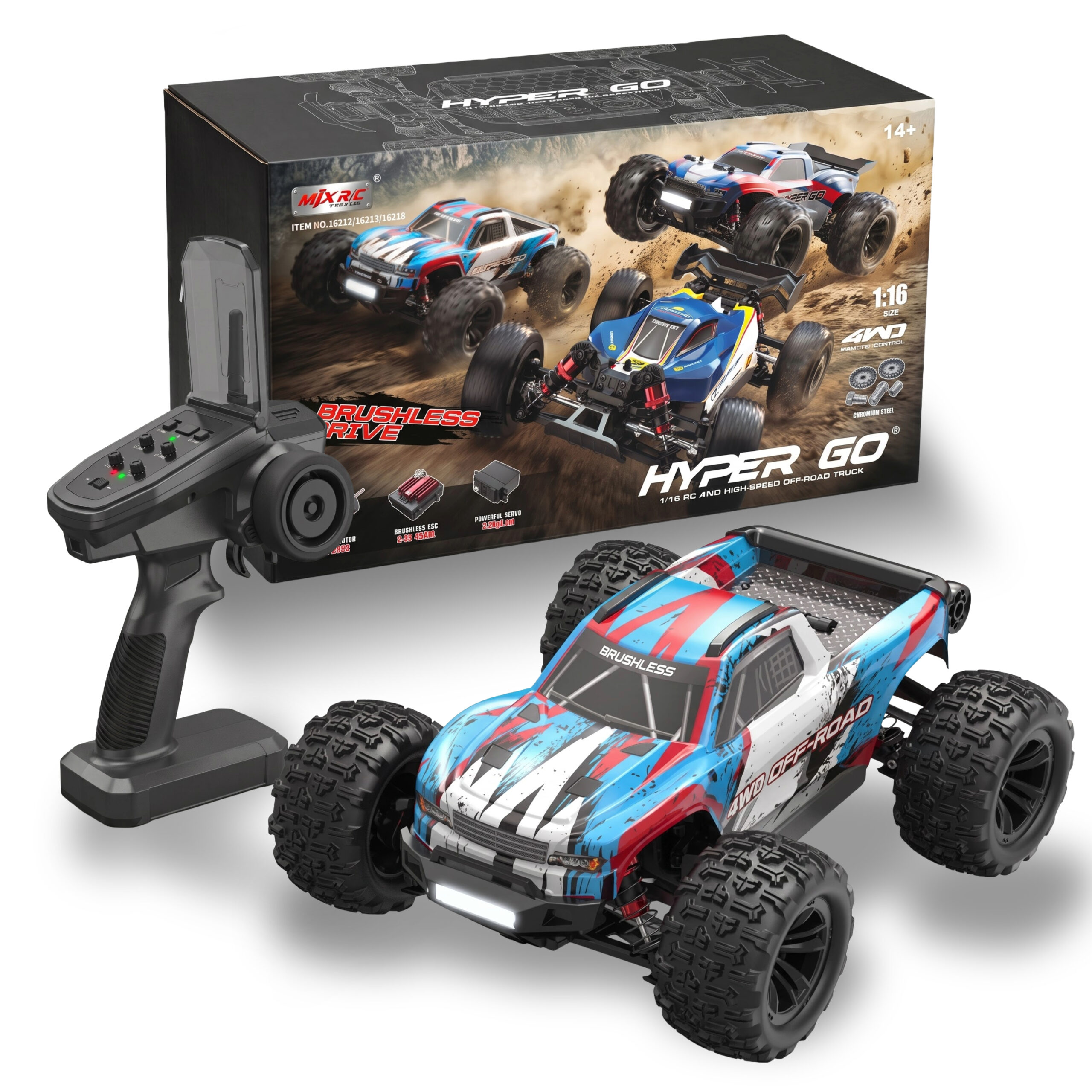 MJX Hyper Go 16218 | 1:16 Scale | Monster Truck