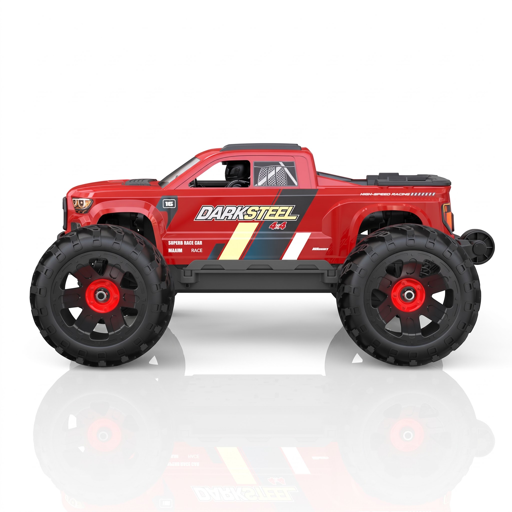 UDI RC Snowclaw (Red) UD1610PR | 1:16 Scale | Monster Truck image 4