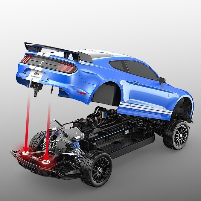 MJX Hyper Go 10306 Ford Mustang Shelby GT500 | 1:10 Scale | Grand Touring / Super Car image 9