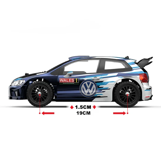 MJX Hyper Go 14304 Volkswagen Polo R WRC | 1:14 Scale | Rally Car image 11