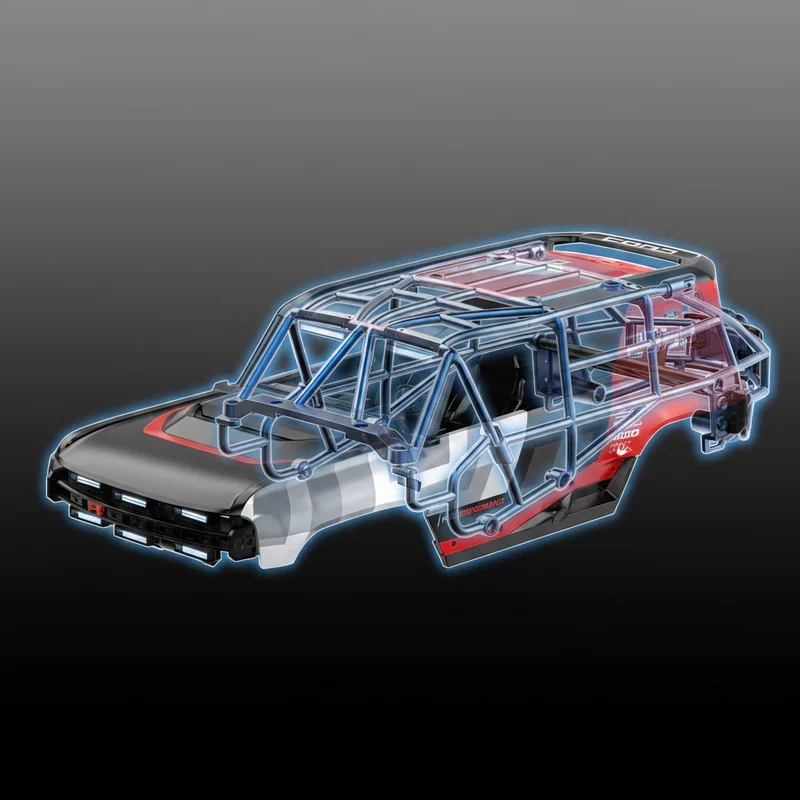 MJX Hyper Go H18P Ford Bronco R BAJA1000 | 1:18 Scale | Crawler image 16