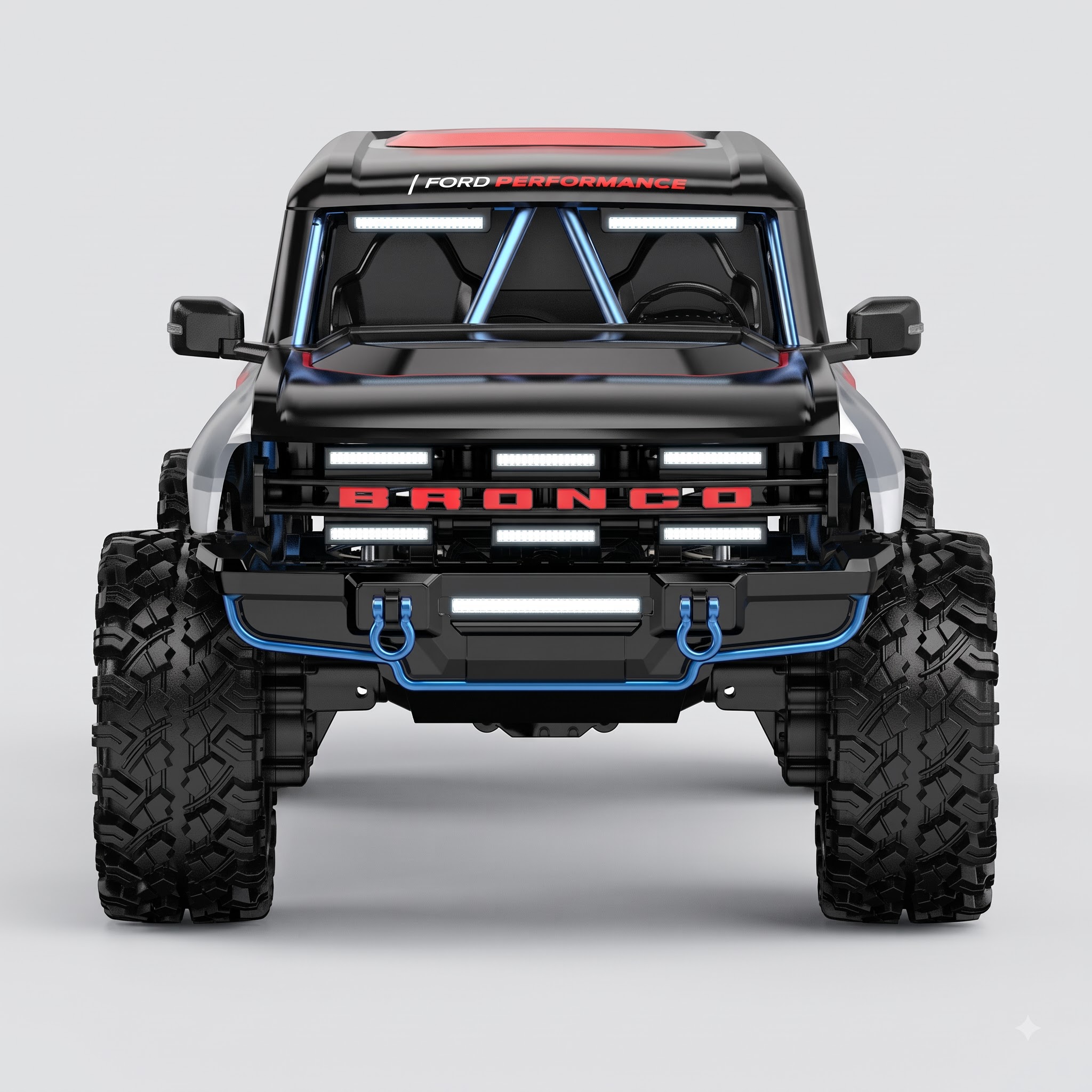 MJX Hyper Go H18P Ford Bronco R BAJA1000 | 1:18 Scale | Crawler image 9