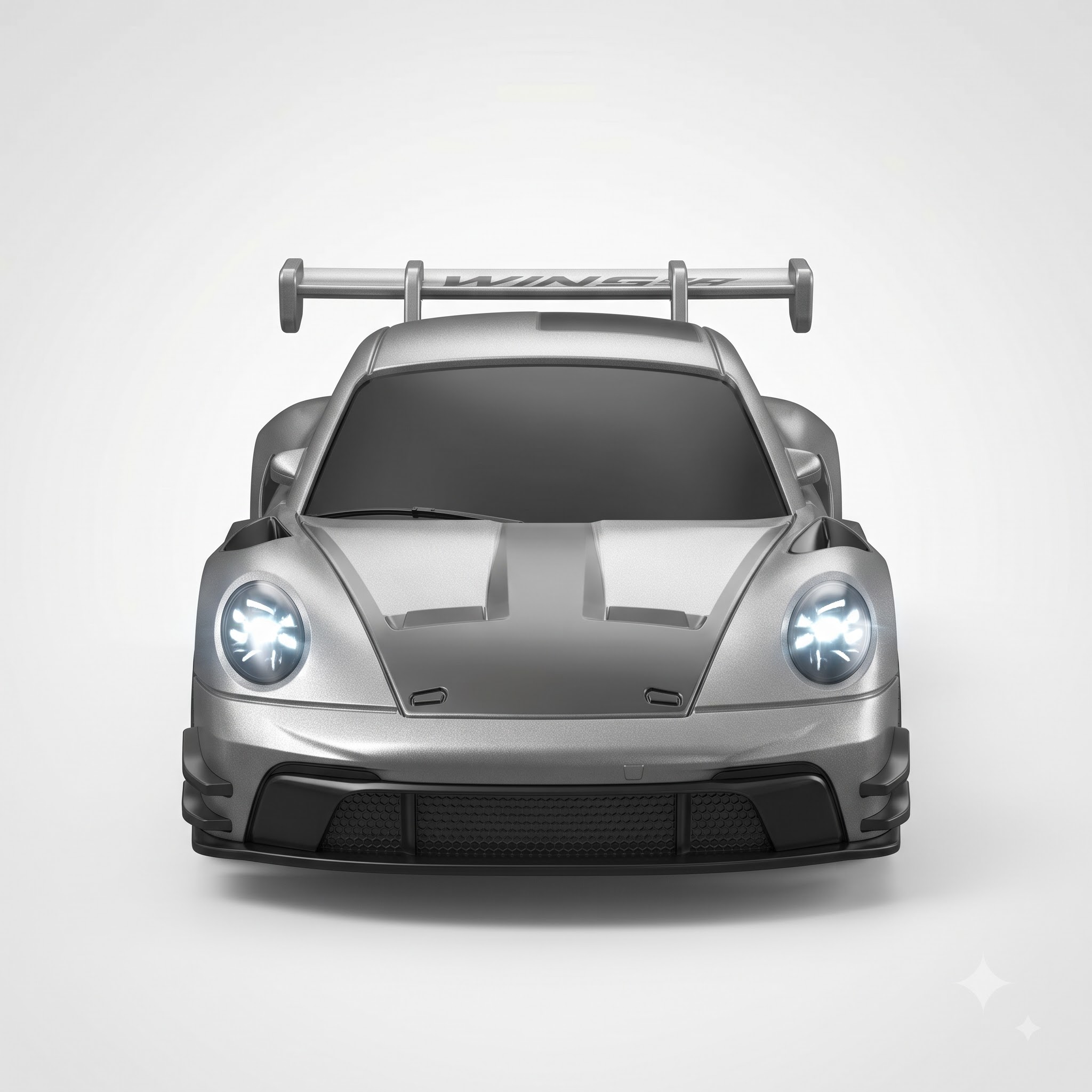 HB Toys RP4303 1:43 Porsche 911 GT3 R (Grey) | 1:43 Scale | Drift Car image 8