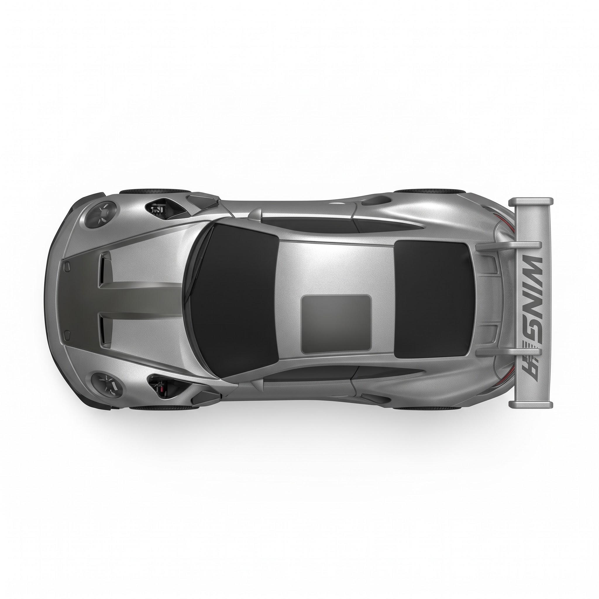 HB Toys RP4303 1:43 Porsche 911 GT3 R (Grey) | 1:43 Scale | Drift Car image 4