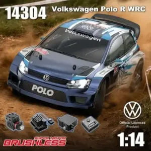 MJX Hyper Go 14304 Volkswagen Polo R WRC | 1:14 Scale| Rally Car